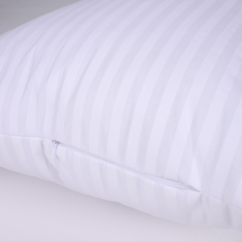 Набор подушек №0126-6 Сolor Fun Line 17-0605 Stripe White Silk (средние) - 4