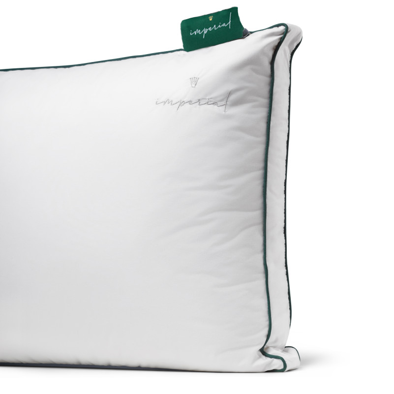 Подушка пуховая Imperial Delight (2 в 1) Memory 100% пух Imperial class мако-батист - 7