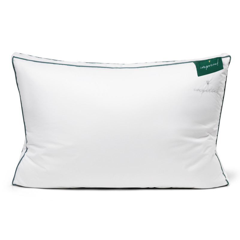 Подушка пуховая Imperial Delight (2 в 1) Memory 100% пух Imperial class мако-батист - 8