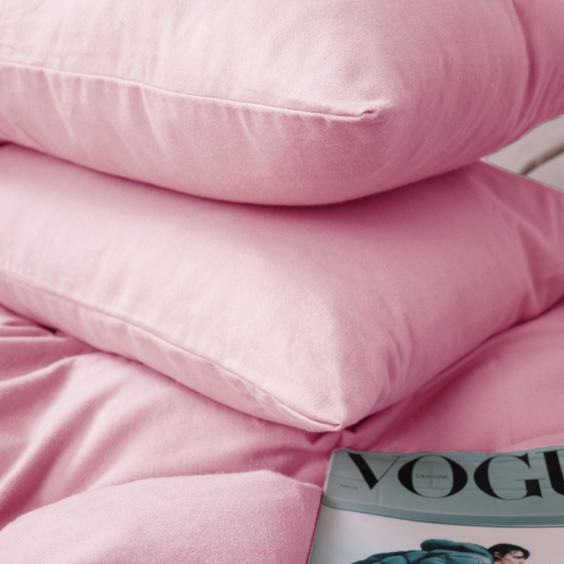 Комплект постельного белья JUNIOR Фланель 008 Pink - 2