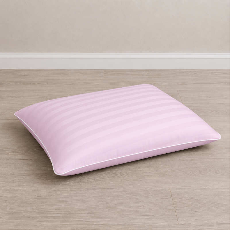 Наволочка №10017 Satin Stripe 30-0007 Pink