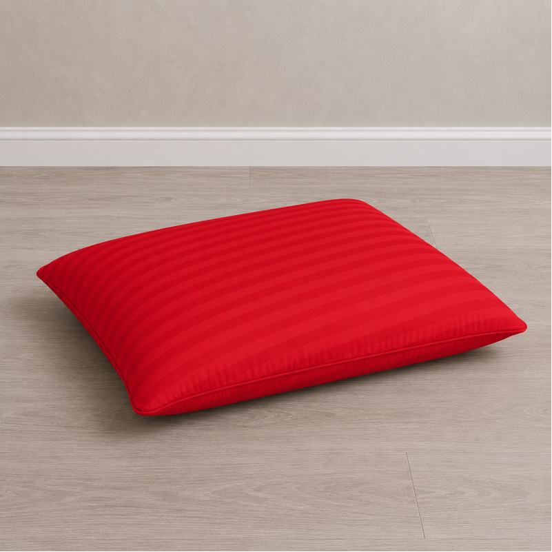 Наволочка №10027 Satin Stripe 30-0018 Red