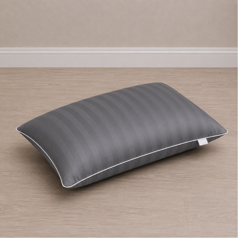 Наволочка №10021 Satin Stripe 30-0011 Gray