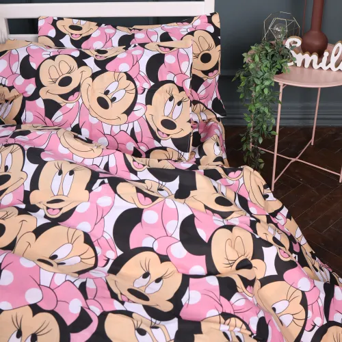 Комплект постільної білизни Ranforce Elite TEENAGER 17-0862 Minnie Style - 4