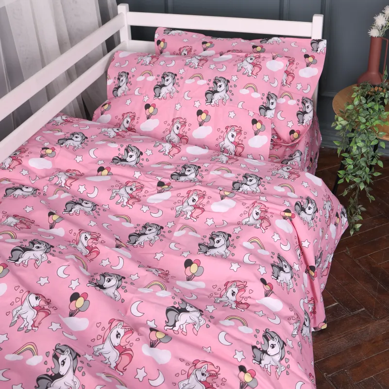 Комплект постельного белья Бязь TEENAGER 17-0874 Cute Unicorn - 3