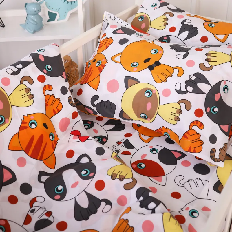 Комплект постельного белья Ranforce Elite TEENAGER 20-0035 Colored kittens - 2