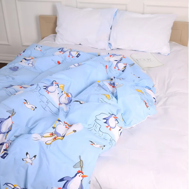Комплект постельного белья  Бязь JUNIOR 17-0619 Funny penguins - 4