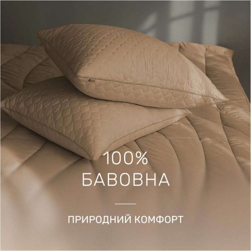 Ковдра бамбукова №0430-6 -колекція "Carmela"-чохол 100% бавовна демі - 2