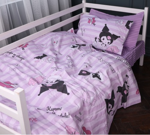 Комплект постельного белья Ranforce Elite 17-0858 Kuromi Dream