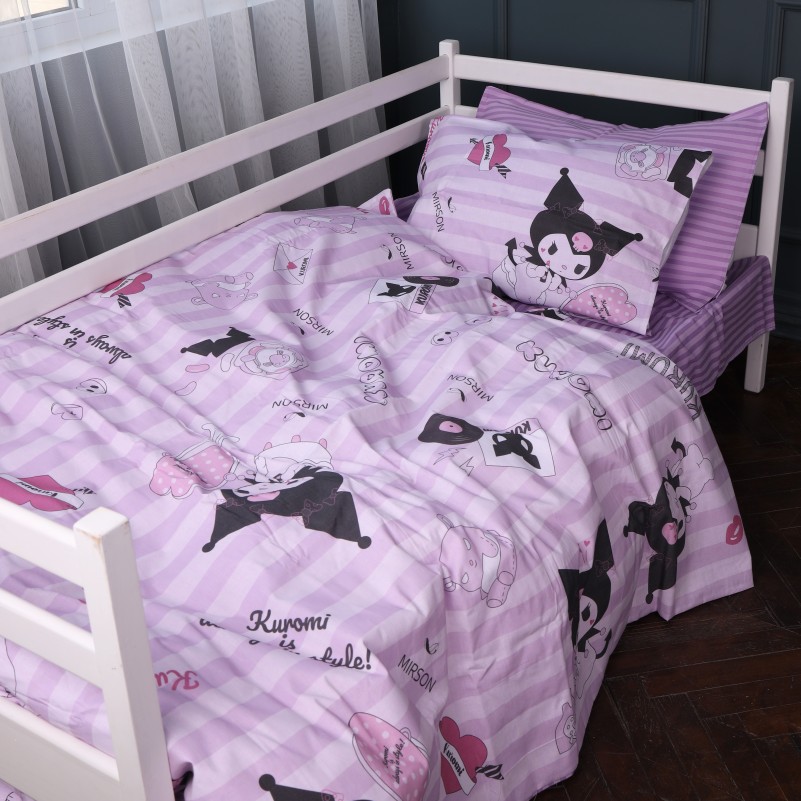 Комплект постельного белья Ranforce Elite 17-0858 Kuromi Dream