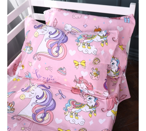 Простынь Ranforce Elite 17-0836 Unicorn kids