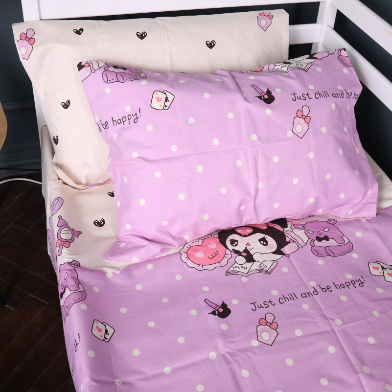 Простирадло Бязь Kids 17-0822 Kuromi
