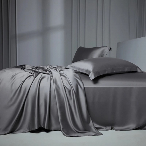 Комплект постельного белья Tencel Gray sky
