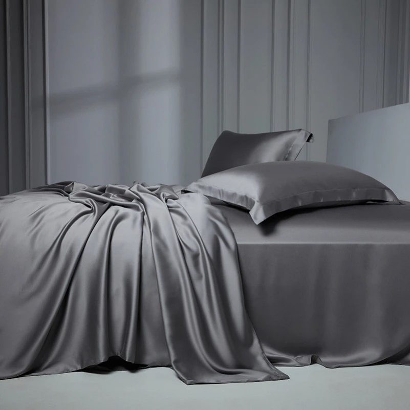 Комплект постільної білизни Tencel Gray sky