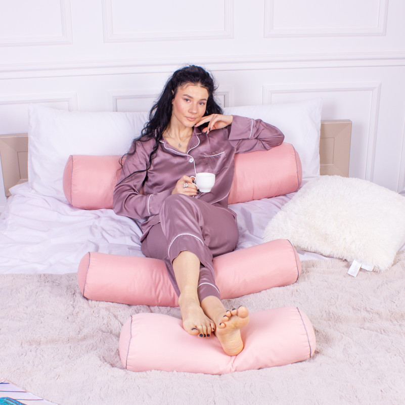 Подушка-валик №8360 Naturale Line 14-1312 Domiano Tencel