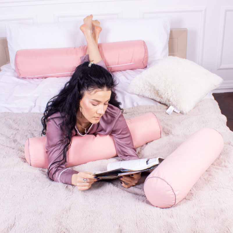 Подушка-валик №8360 Naturale Line 14-1312 Domiano Tencel - 9