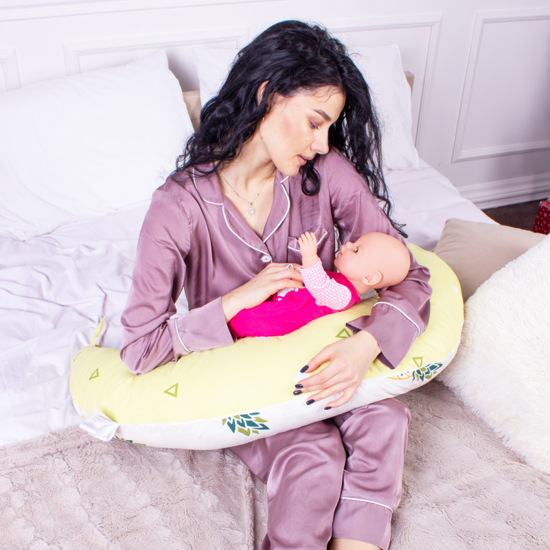 Подушка для вагітних та годування №8642 Print Line 17-0242 Salyut 100% Memory - 5