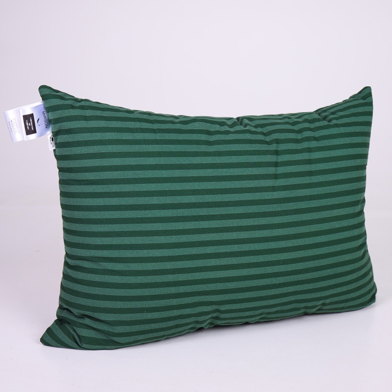 Набор подушек №0108-6 Сolor Fun Line 17-0612 Stripe Emerald Silk (средние) - 2