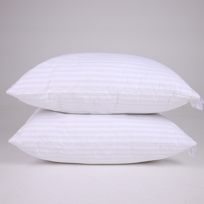 Набор подушек №0126-7 Сolor Fun Line 17-0605 Stripe White Silk (средние) - 1