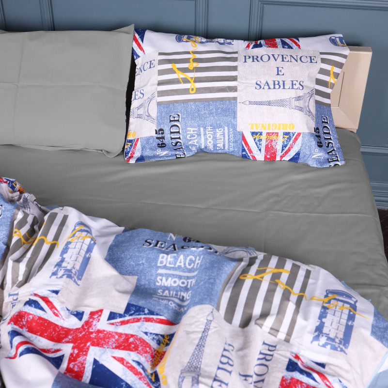 Комплект постельного белья Сатин TEENAGER 22-1382 English Style - 1