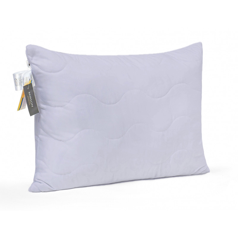 Подушка антиалергенна Eco Light Gray №9020 Tencel мікросатин - 3