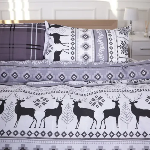 Комплект постельного белья Ranforce Elite TEENAGER 17-0654 Reindeer - 2