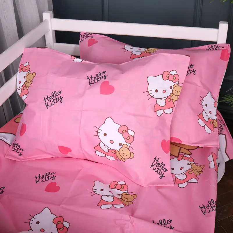 Комплект постельного белья Бязь JUNIOR 17-0903 Kitty Sweet Hearts - 1