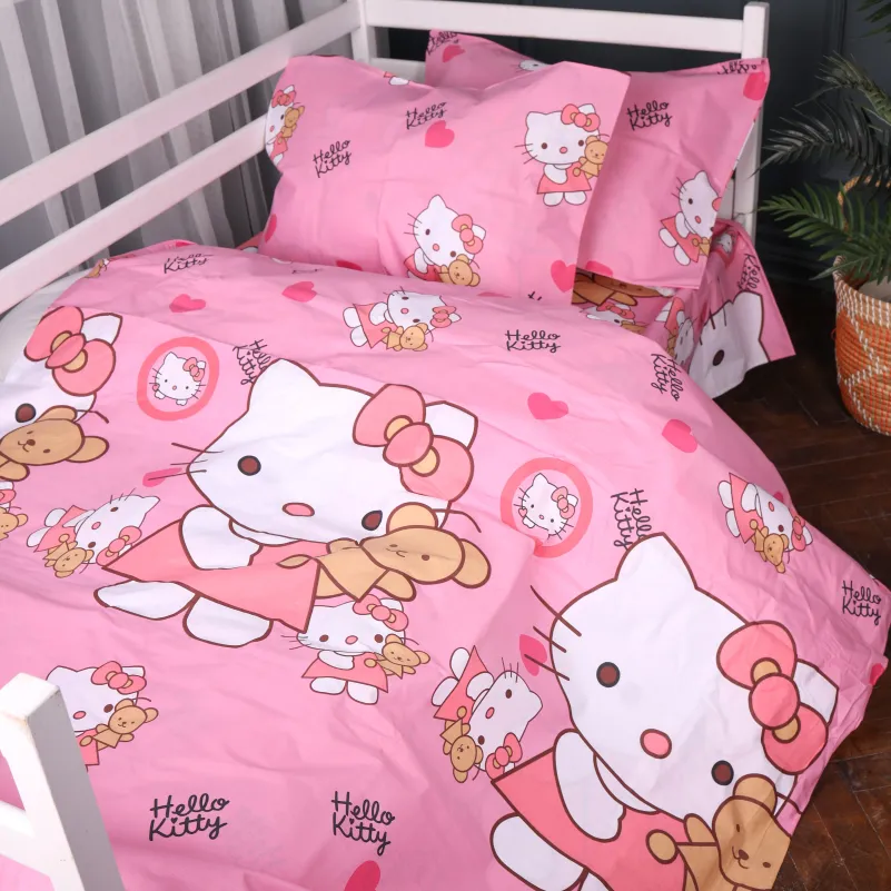 Комплект постельного белья Бязь JUNIOR 17-0903 Kitty Sweet Hearts - 4