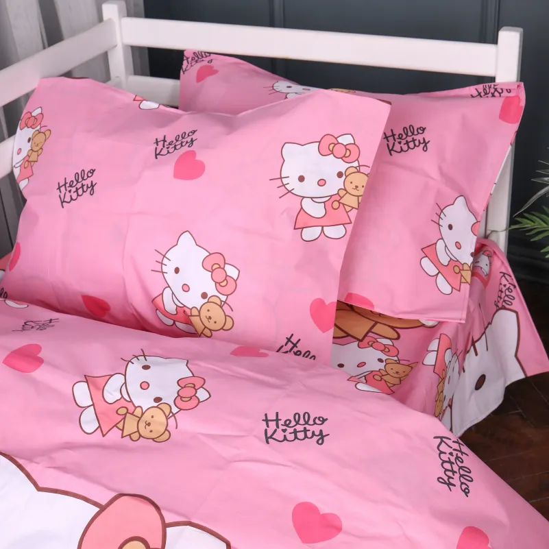 Комплект постельного белья Бязь JUNIOR 17-0903 Kitty Sweet Hearts - 2