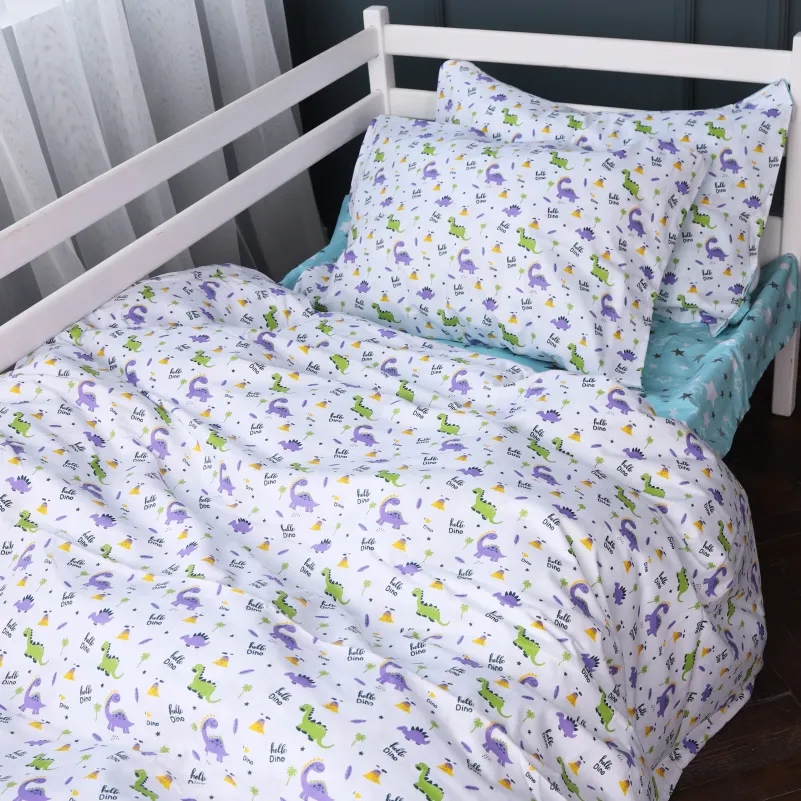 Комплект постельного белья Бязь JUNIOR 18-0001 Hello Dino