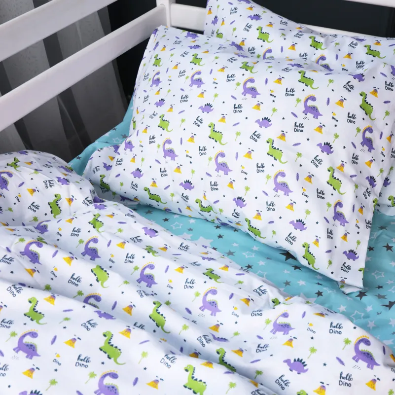 Комплект постельного белья Бязь JUNIOR 18-0001 Hello Dino - 4