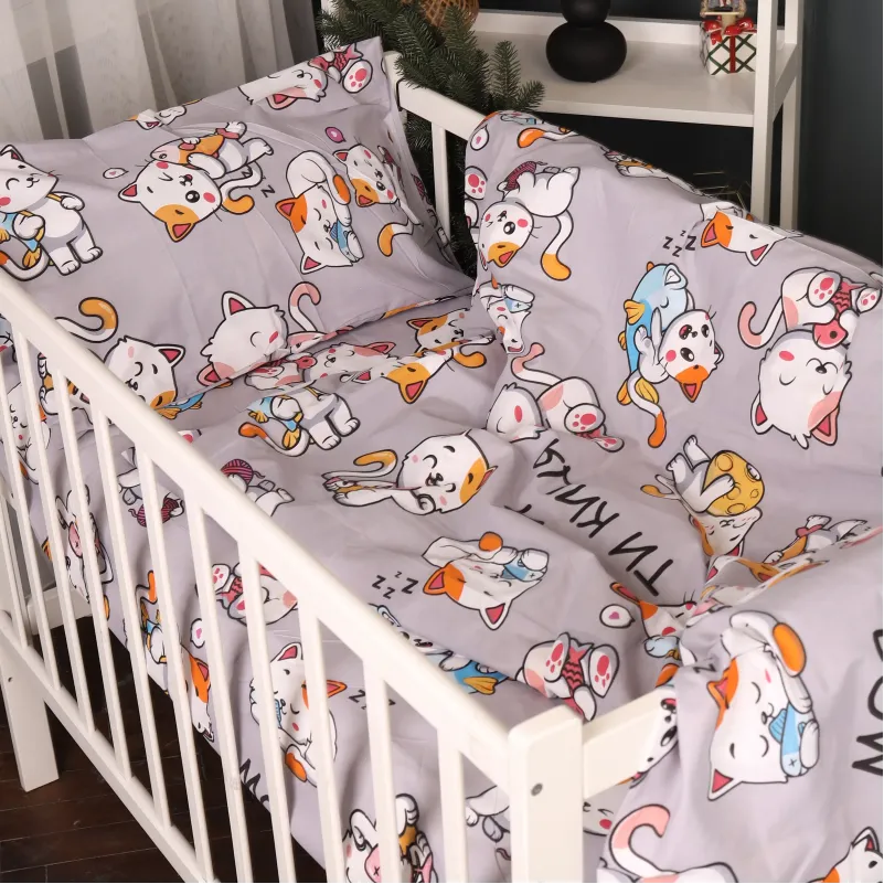 Комплект постельного белья Бязь JUNIOR 17-0690 Моя ти киця - 2