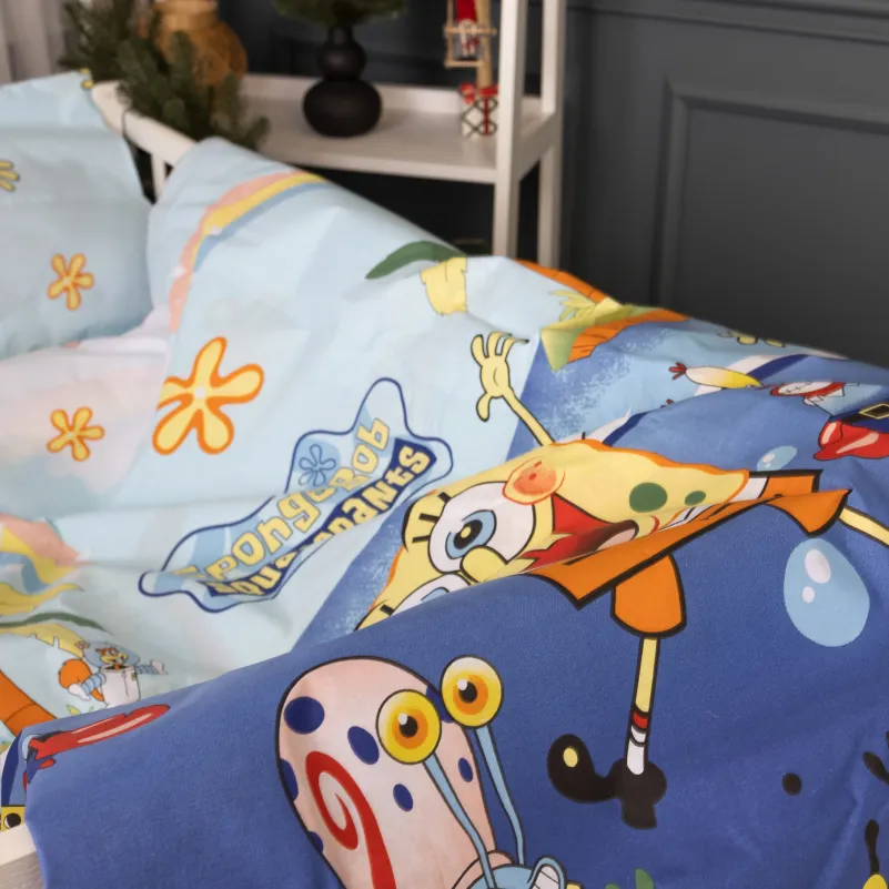 Комплект постельного белья Ranforce Elite JUNIOR 17-0684 Spanch Bob - 1