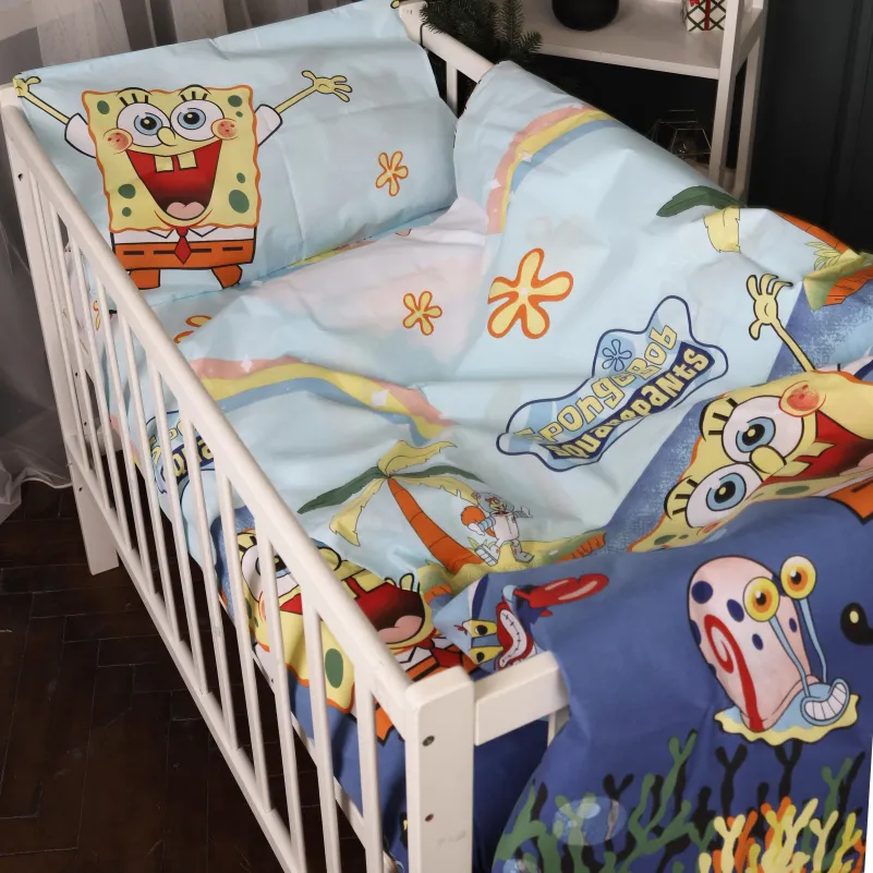 Комплект постельного белья Ranforce Elite JUNIOR 17-0684 Spanch Bob - 2