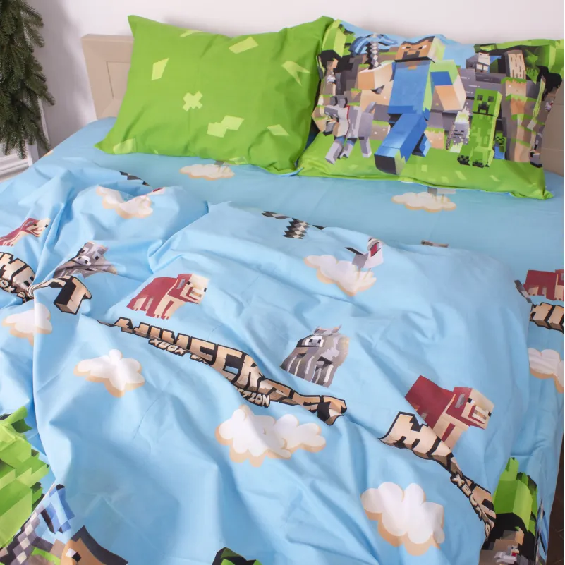 Комплект постельного белья Ranforce Elite LITTLE KIDS 17-0597 Minecraft - 4