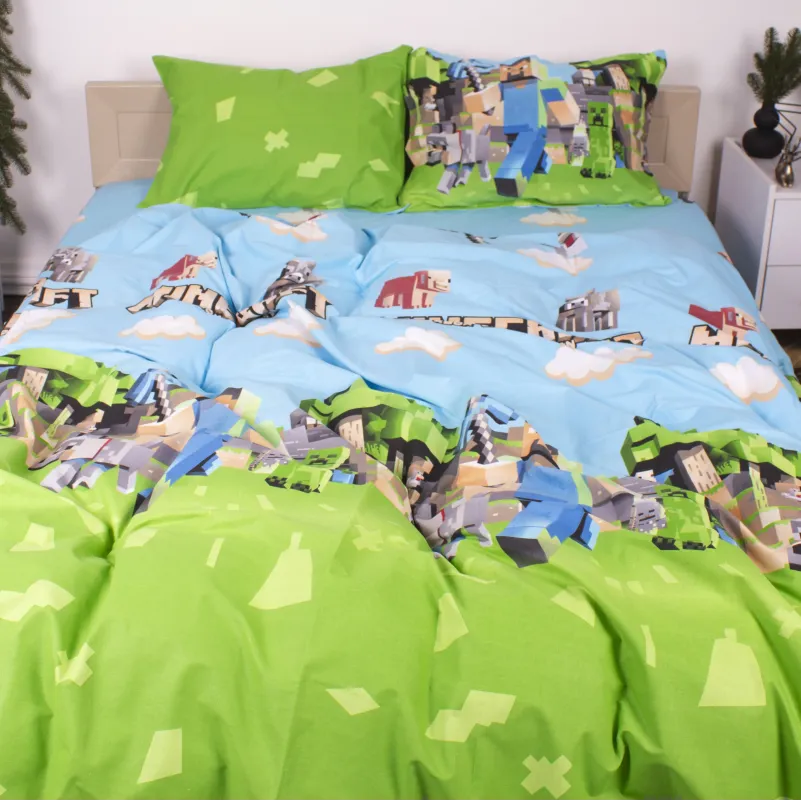 Комплект постельного белья Ranforce Elite LITTLE KIDS 17-0597 Minecraft
