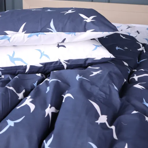 Комплект постельного белья Бязь JUNIOR 17-0825 Flying birds blue - 2