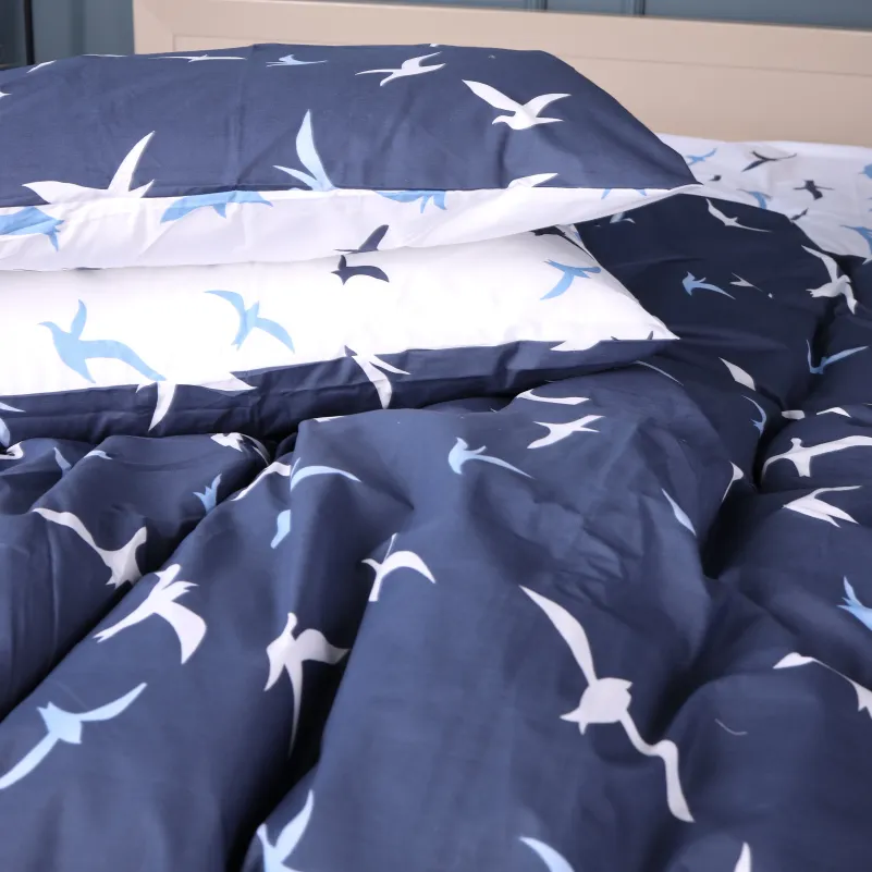 Комплект постельного белья Бязь JUNIOR 17-0825 Flying birds blue - 1