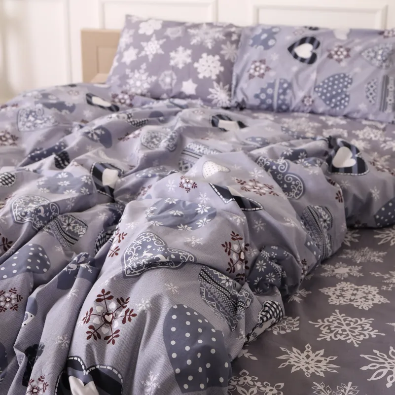 Комплект постельного белья Ranforce Elite LITTLE KIDS 17-0655 Snowflake - 4