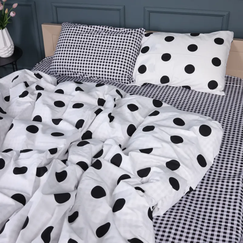 Комплект постельного белья Бязь  JUNIOR 17-0664 Cell Circles