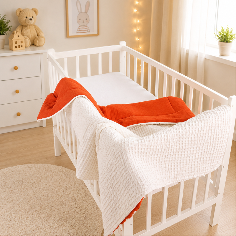 Детский плед №022 Baby Harmony Terracotta - 2