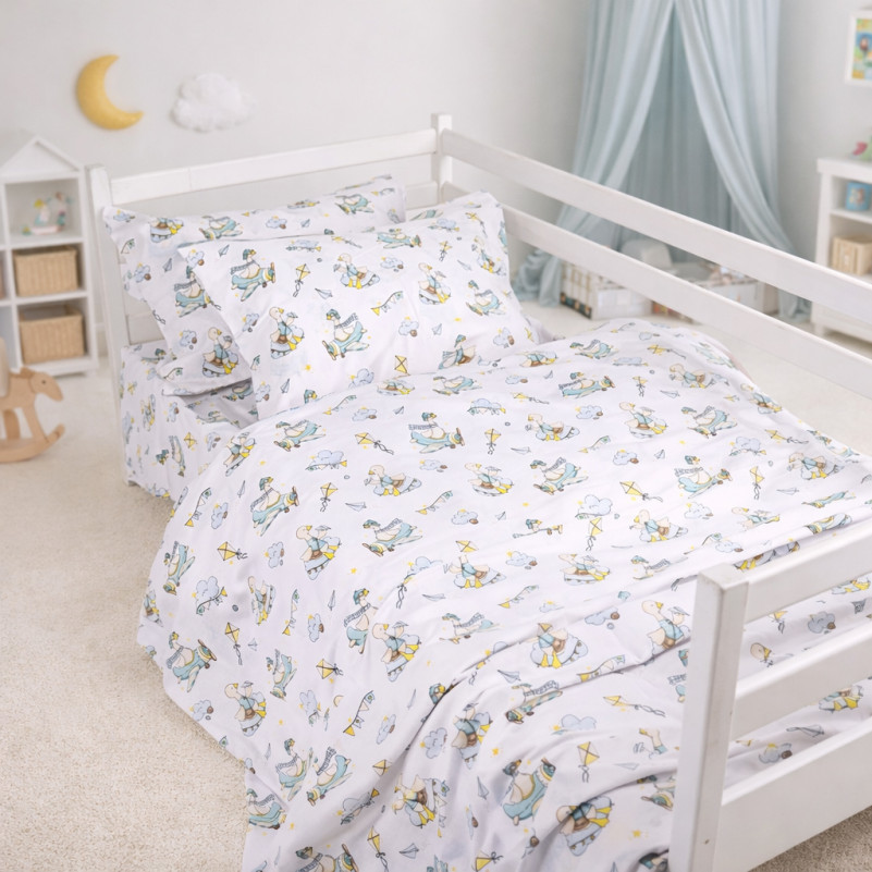 Пододеяльник Бязь 17-0927 Little Goose