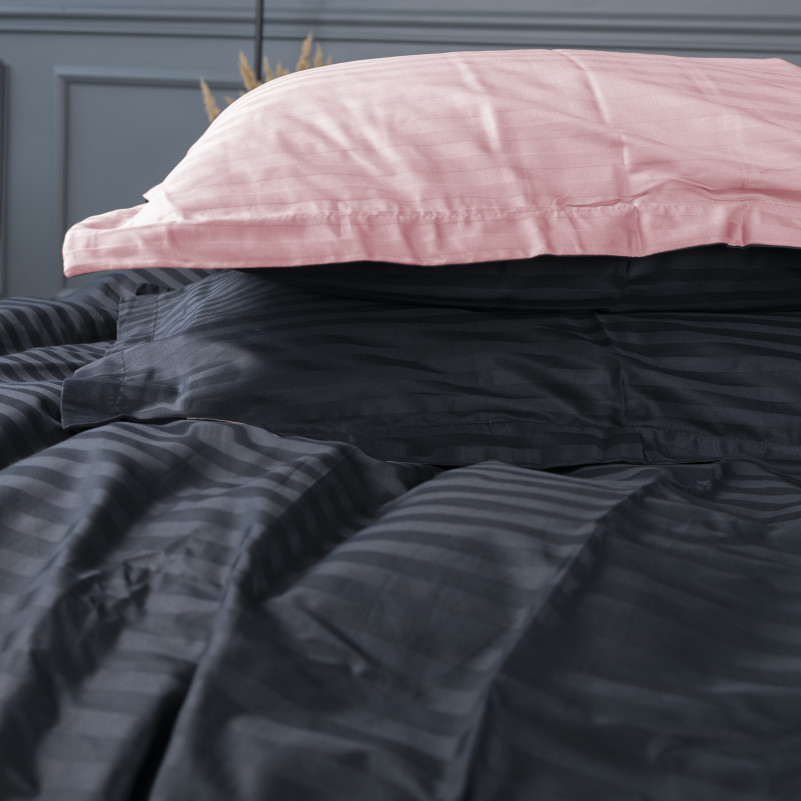 Комплект постельного белья Сатин TEENAGER Satin Stripe 30-0021 + 30-0007 Esandiora - 3