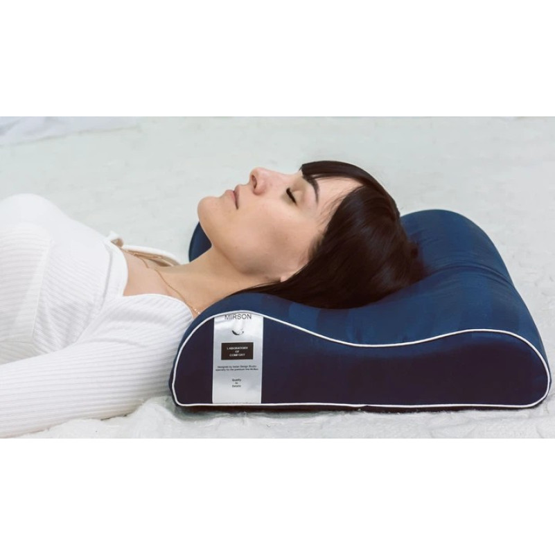 Подушка ортопедическая №7088 Elite Noble stripe Blue sea 58*40*10,5 см - 5