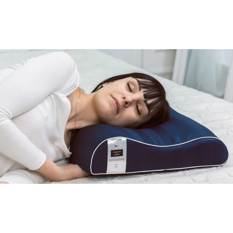 Подушка ортопедическая №7088 Elite Noble stripe Blue sea 58*40*10,5 см - 6