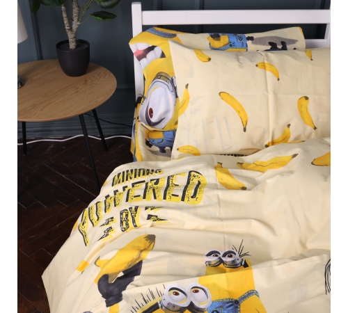 Пододеяльник Бязь Kids Time 17-0808 Minions and bananas