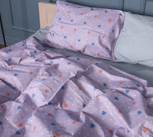 Пододеяльник Ranforce Elite 17-0782 Pastel Love Print