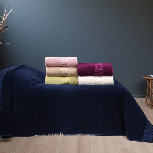 Покрывало Т Bamboo Calm navy blue
