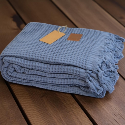 Покрывало Т Honey Grid blue