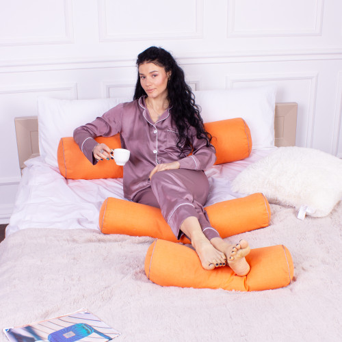 Подушка-валик №8387 Naturale Line 16-1364 Palermo BamBoo - 1